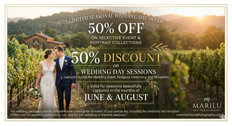 50% off wedding