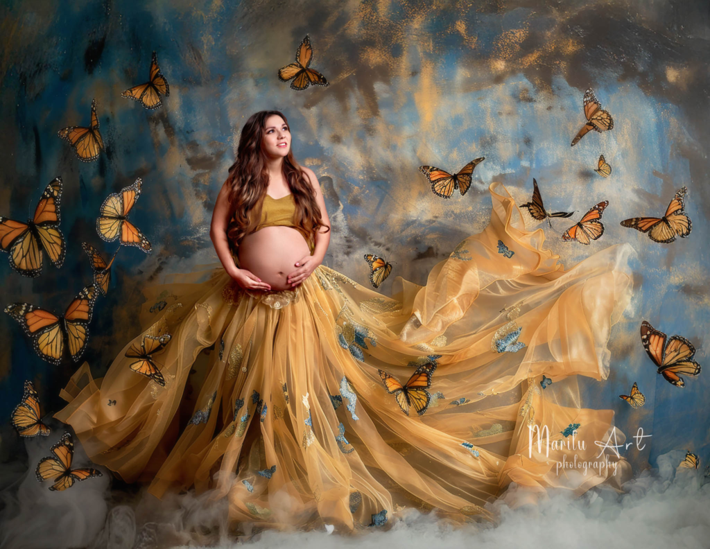 yellow dress